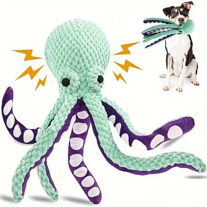Octopus Plush Dog Toy.