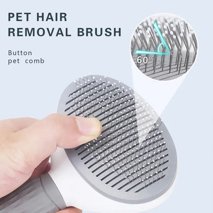 Dog and Cat Self Cleaning Brush.