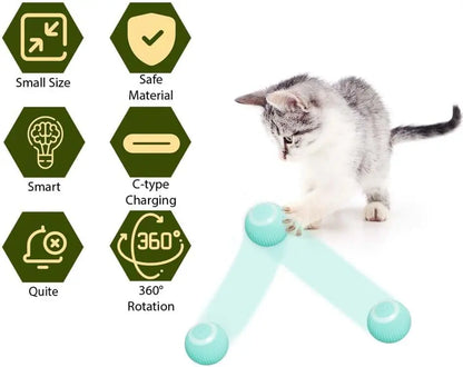 Automatic Rolling Ball for Cats.
