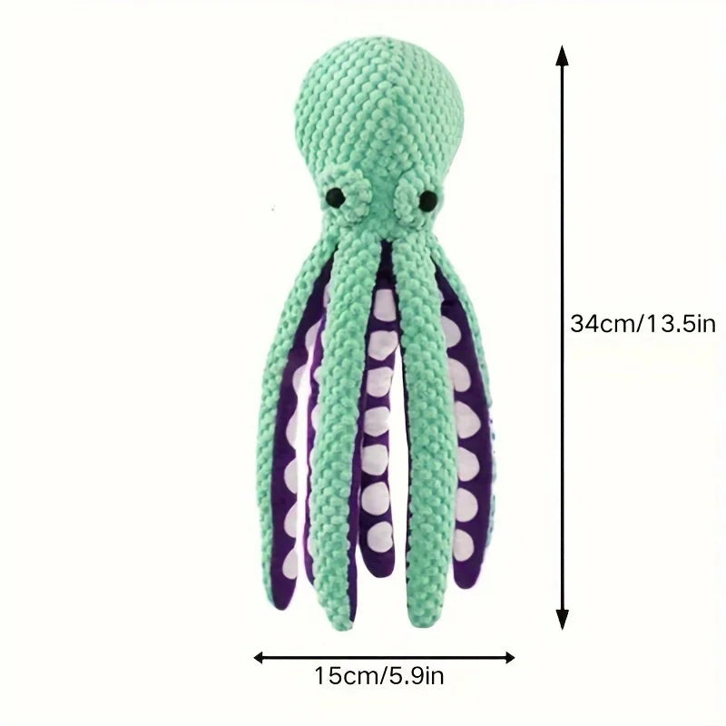 Octopus Plush Dog Toy.