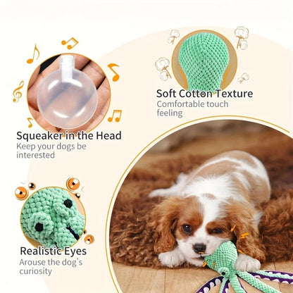 Octopus Plush Dog Toy.
