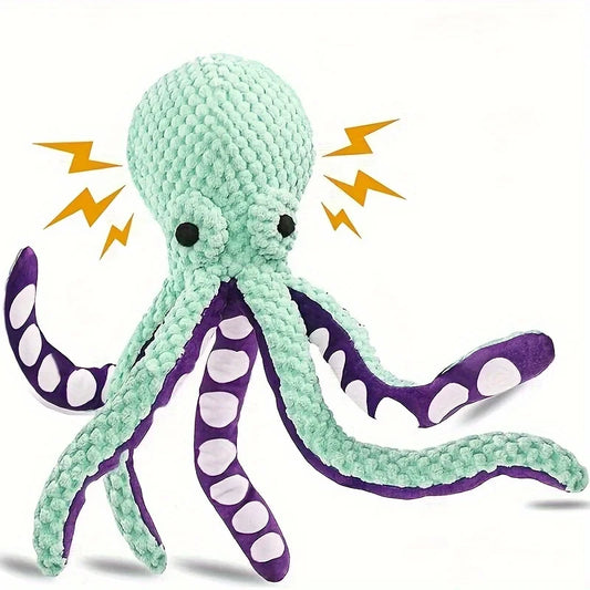 Octopus Plush Dog Toy.