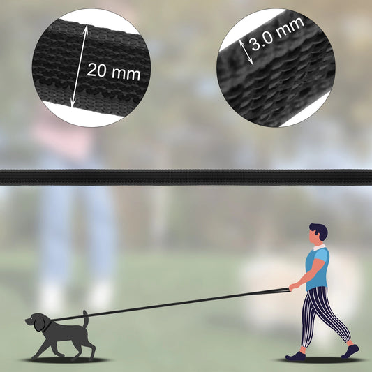 Many Different Dog Leashes.
