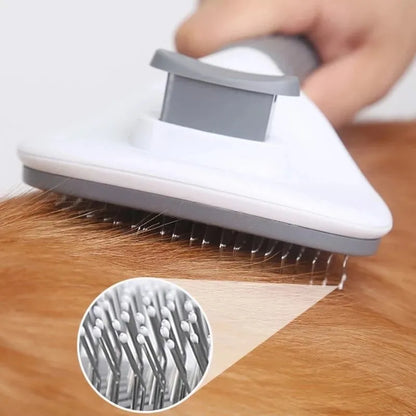 Dog and Cat Self Cleaning Brush.