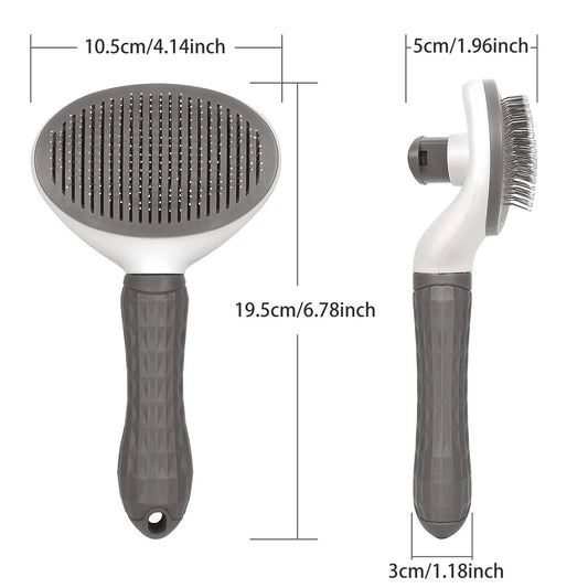 Dog and Cat Self Cleaning Brush.