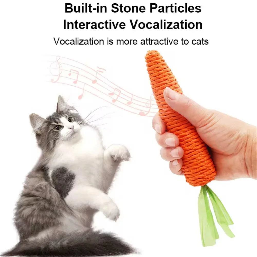 Carrot Cat Toy.