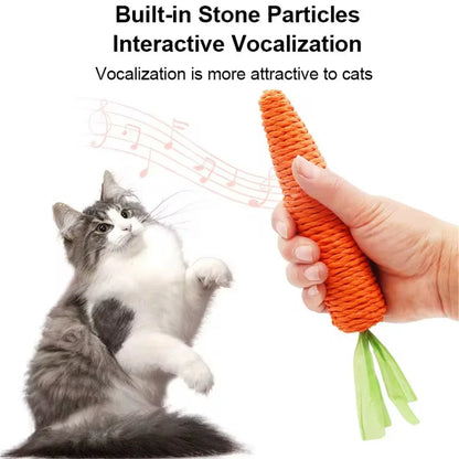 Carrot Cat Toy.