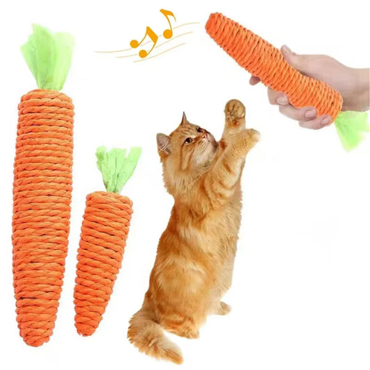 Carrot Cat Toy.