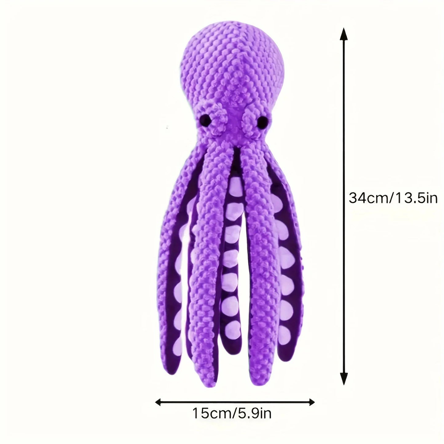 Octopus Plush Dog Toy.