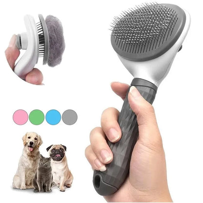 Dog and Cat Self Cleaning Brush.